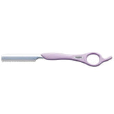 FEATHER STYLING RAZOR LONG HANDLE LAVENDER